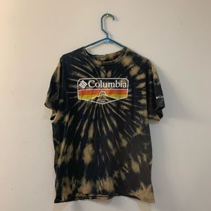 Columbia t-shirt custom tie-dye